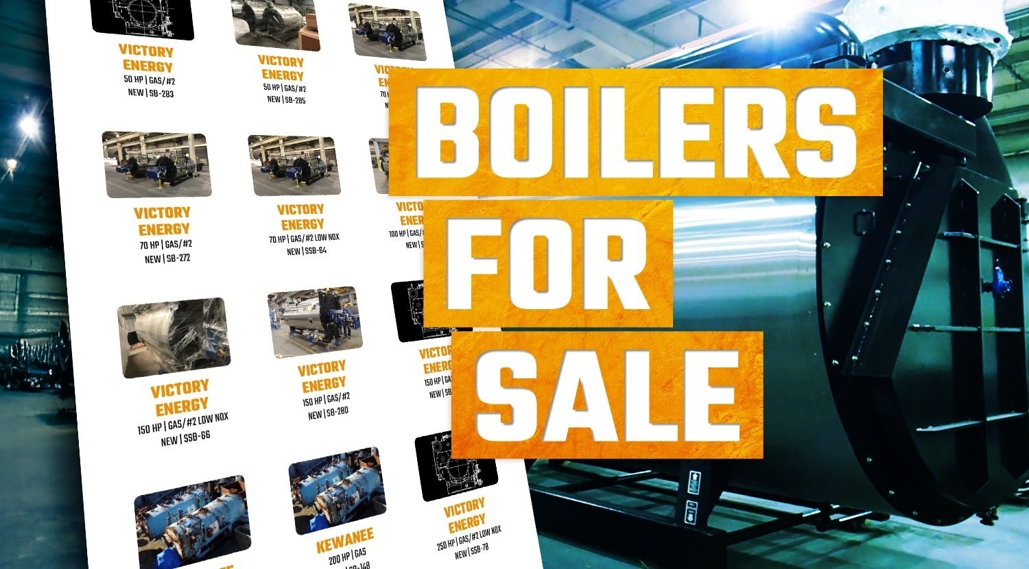 Steam Boilers for Sale